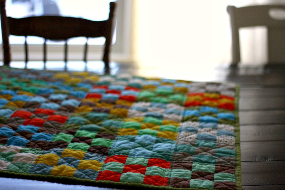 Checkerboard Nine Patch Quilt