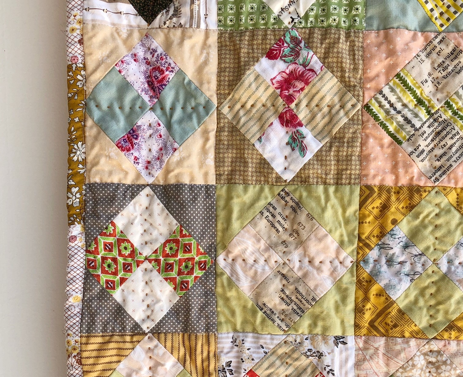 Four Patch in a Square Quilt