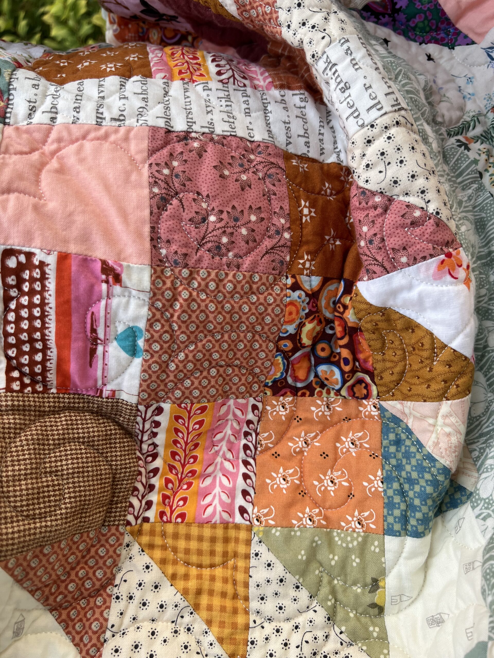 Scrappy Bearpaw Quilt