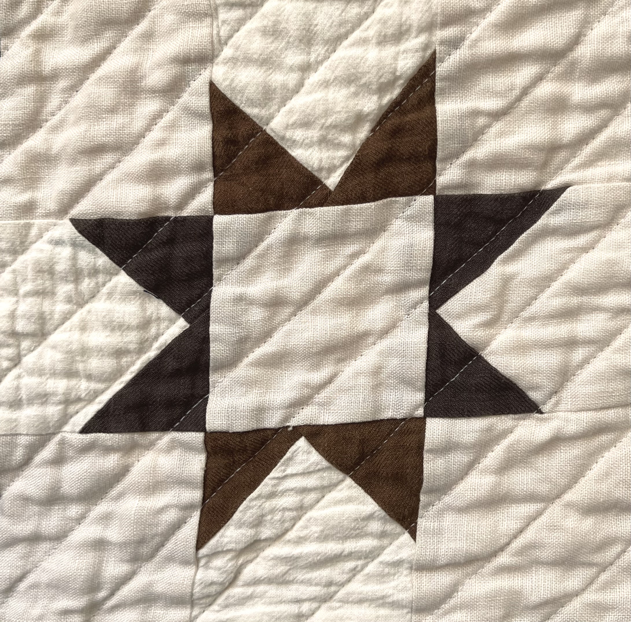 Star Hollow Quilt (two color version)