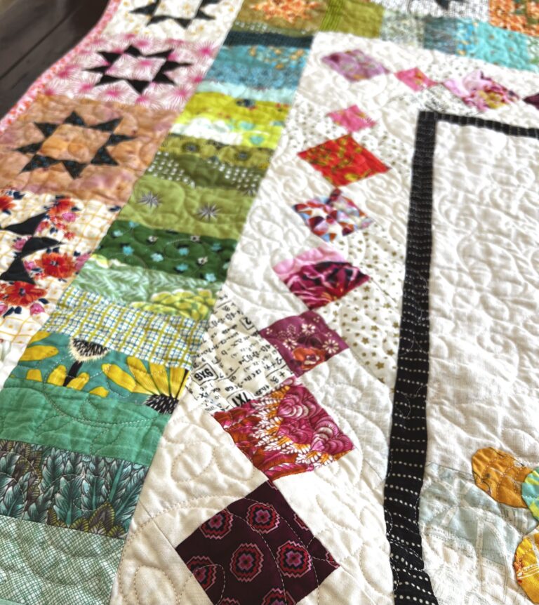 Gwen Marston Inspired Medallion Quilt